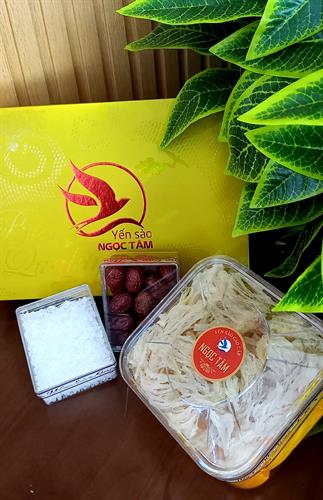 Chân yến làm sạch